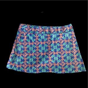 Spunk Wear, ladies skort, 82% nylon, 18% spandex. XL